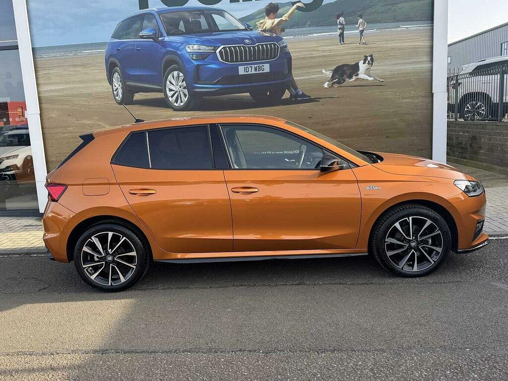 Skoda Fabia 1.5 Tsi 150 Monte Carlo Edition Dsg KR25OGB Orange #4
