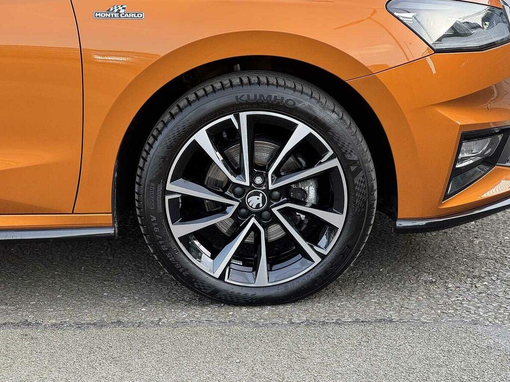 Skoda Fabia 1.5 Tsi 150 Monte Carlo Edition Dsg KR25OGB Orange #5