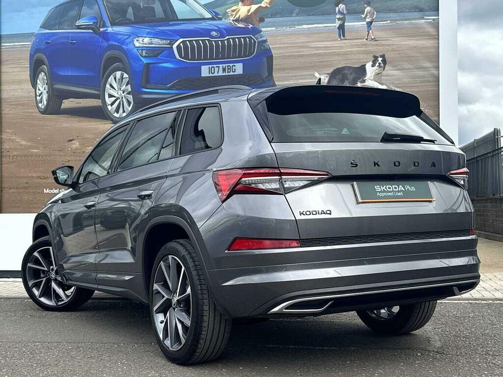 Skoda Kodiaq 1.5 Tsi Sport Line Dsg 7 Seat AJ23PTO Grey #3