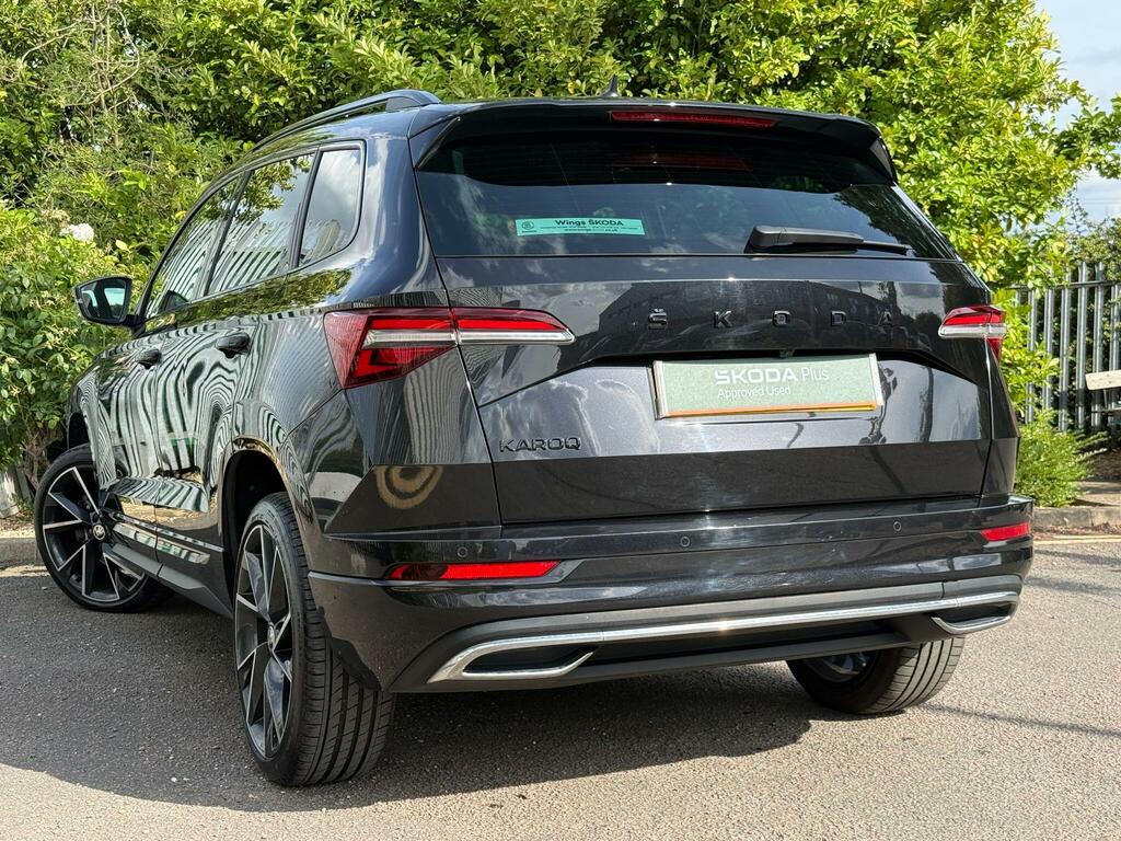 Skoda Karoq 1.5 Tsi Act Sportline Suv Dsg Euro 6 S Black #4