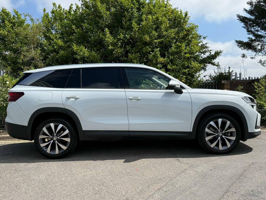 Skoda Kodiaq 1.5 Tsi E-tec Mhev Se L Suv Hybrid Dsg LS74OPE White #4