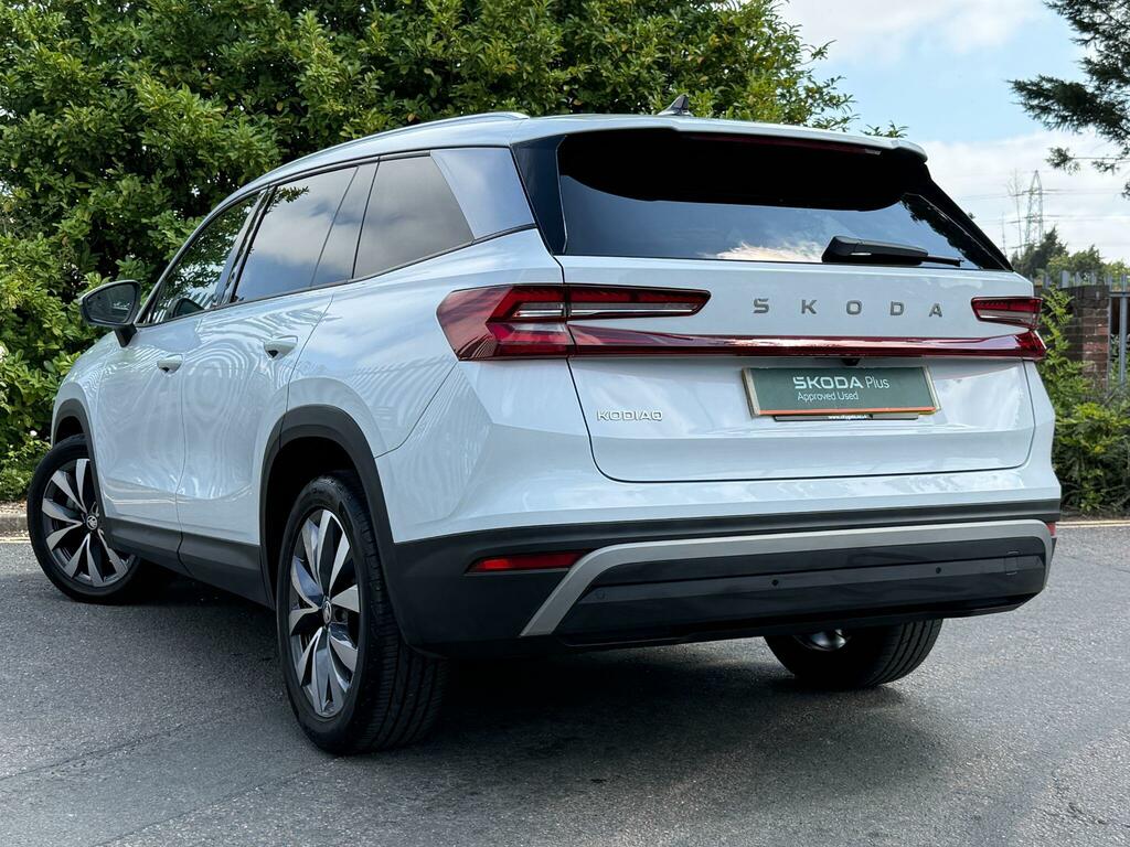 Skoda Kodiaq 1.5 Tsi E-tec Mhev Se L Suv Hybrid Dsg LS74OPE White #3