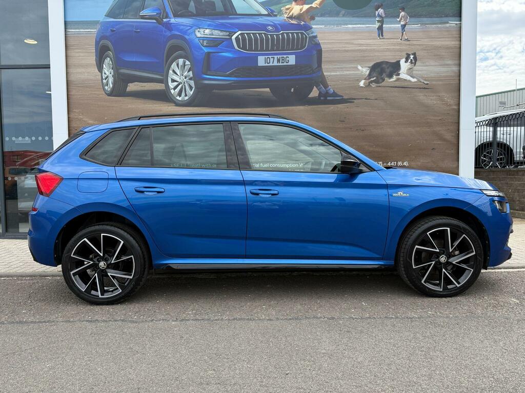 Skoda Kamiq 1.0 Tsi Monte Carlo Suv Dsg Euro 6 Ss Blue #4