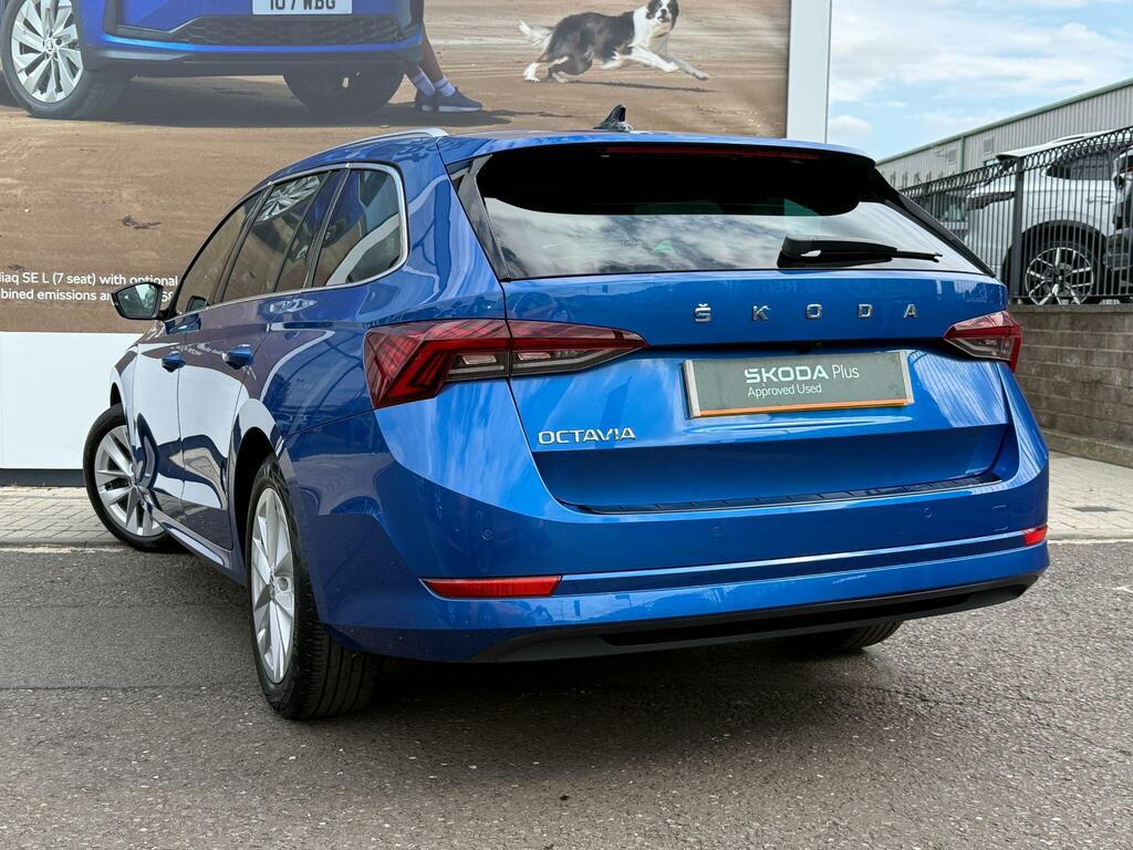 Skoda Octavia 1.5 Tsi Act Se L Estate Euro 6 Blue #3