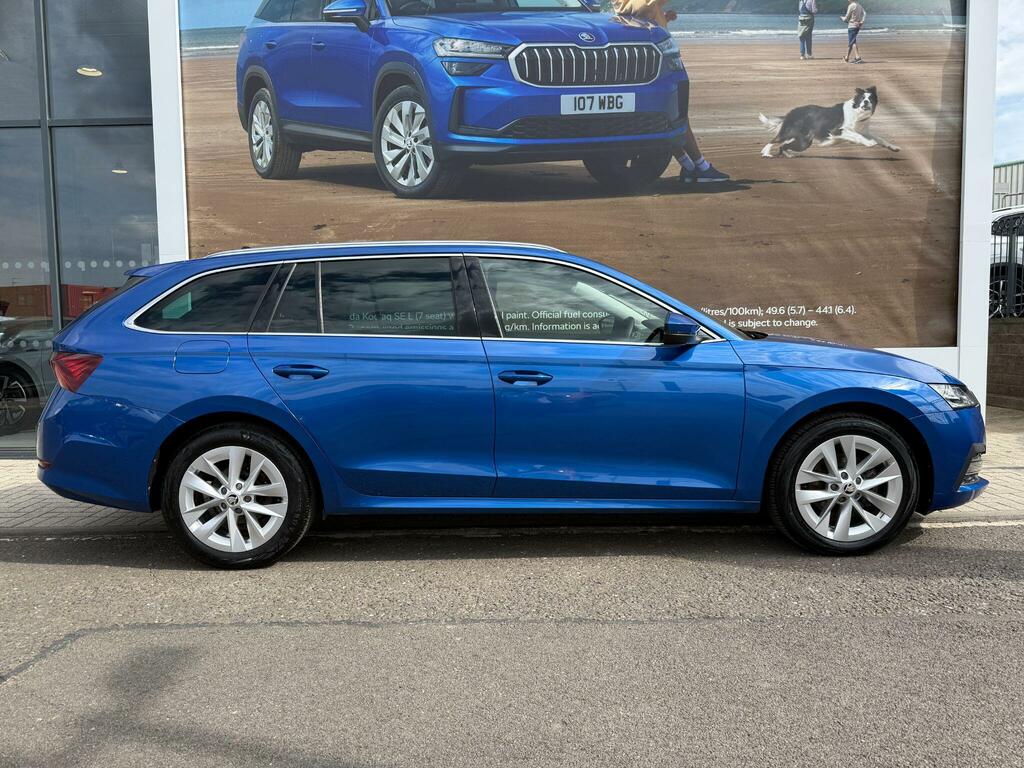 Skoda Octavia 1.5 Tsi Act Se L Estate Euro 6 Blue #4