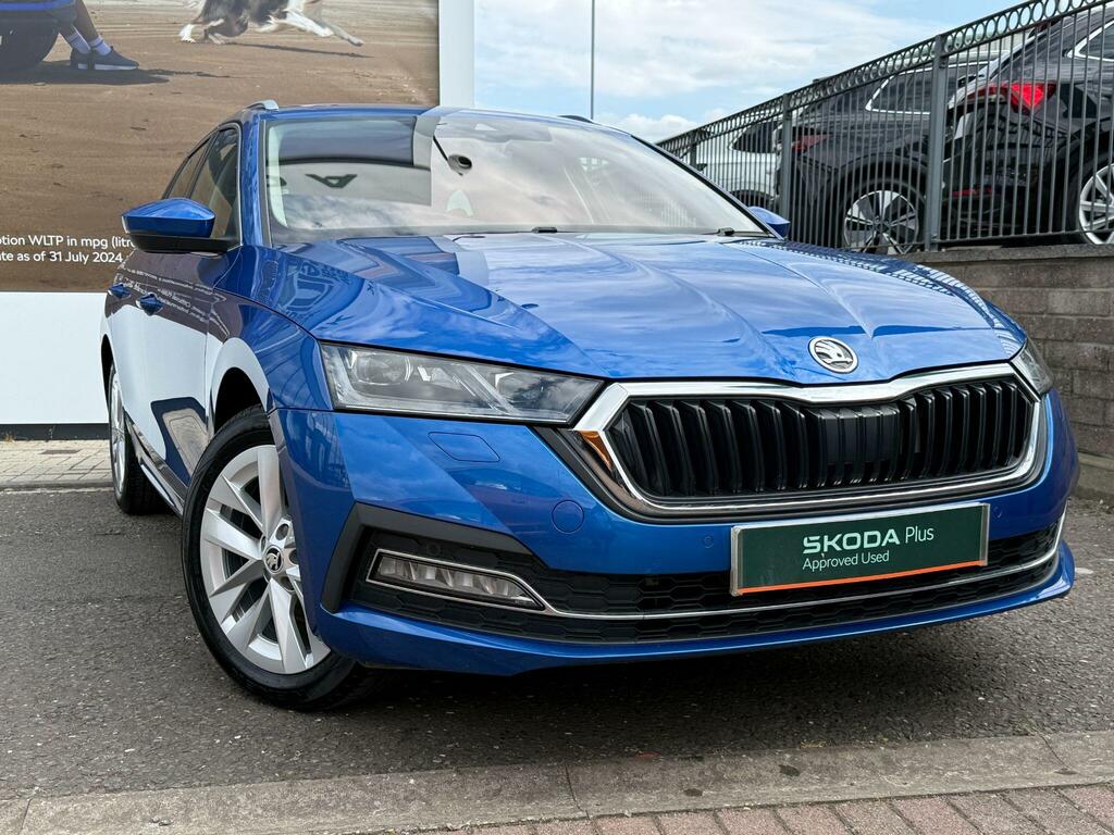 Skoda Octavia 1.5 Tsi Act Se L Estate Euro 6 Blue
