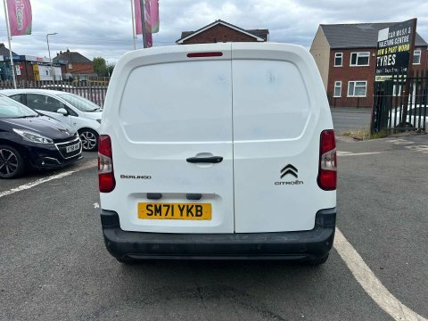 Citroen Berlingo 1.5 Berlingo 1000 SM71YKB White #6