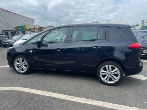 Vauxhall Zafira Tourer Sri Nav T Blue #4