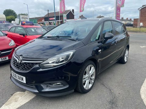 Vauxhall Zafira Tourer Sri Nav T Blue