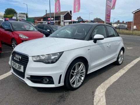 Audi A1 1.6 A1 Sportback CP13LBF White #4