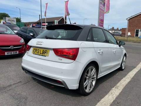 Audi A1 1.6 A1 Sportback CP13LBF White #5