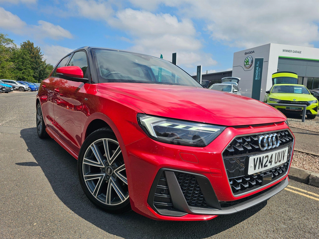 Audi A1 1.0 Tfsi 30 S Line Sportback Euro 6 Ss Red