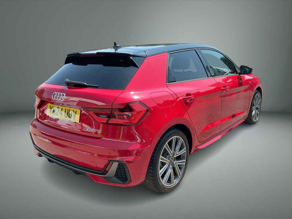 Audi A1 1.0 Tfsi 30 S Line Sportback Euro 6 Ss VN24UUV Red #4