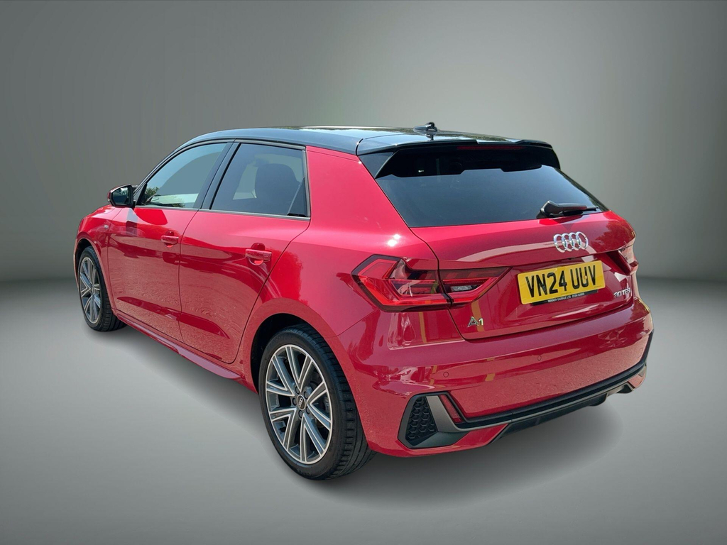 Audi A1 1.0 Tfsi 30 S Line Sportback Euro 6 Ss VN24UUV Red #6