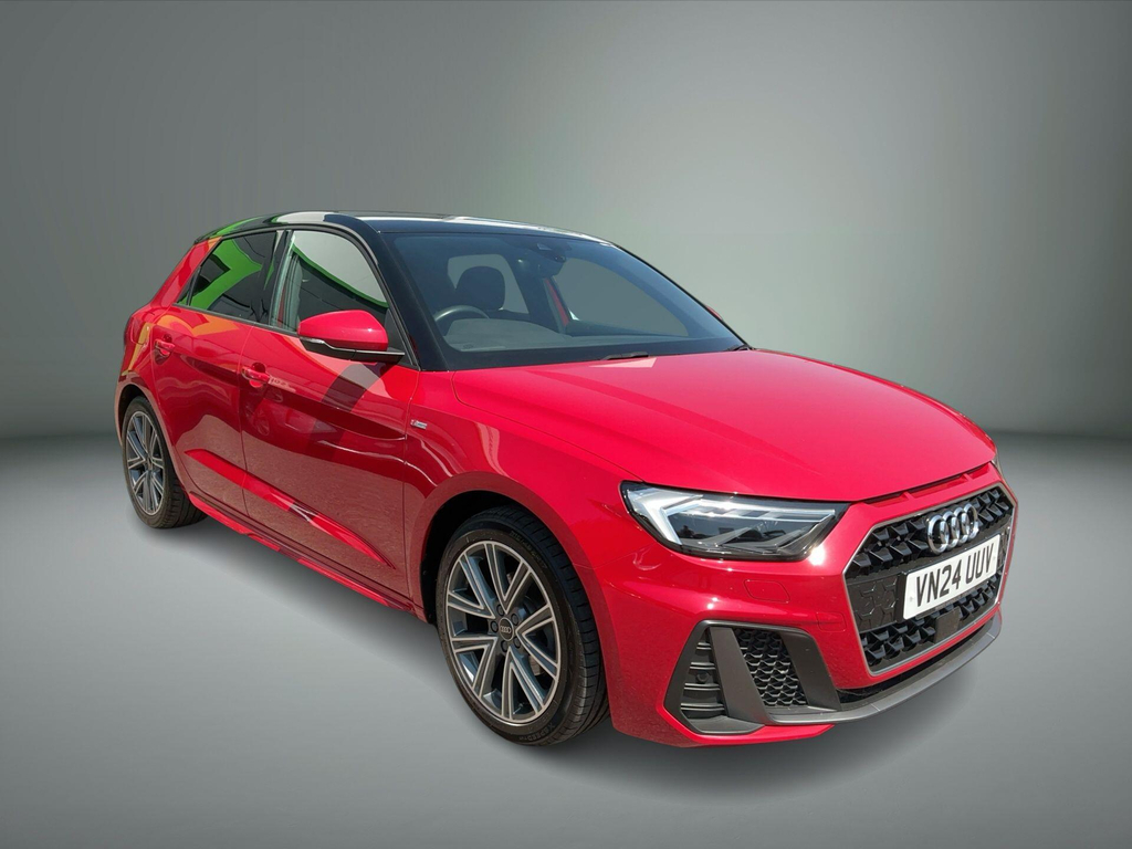 Audi A1 1.0 Tfsi 30 S Line Sportback Euro 6 Ss VN24UUV Red #2