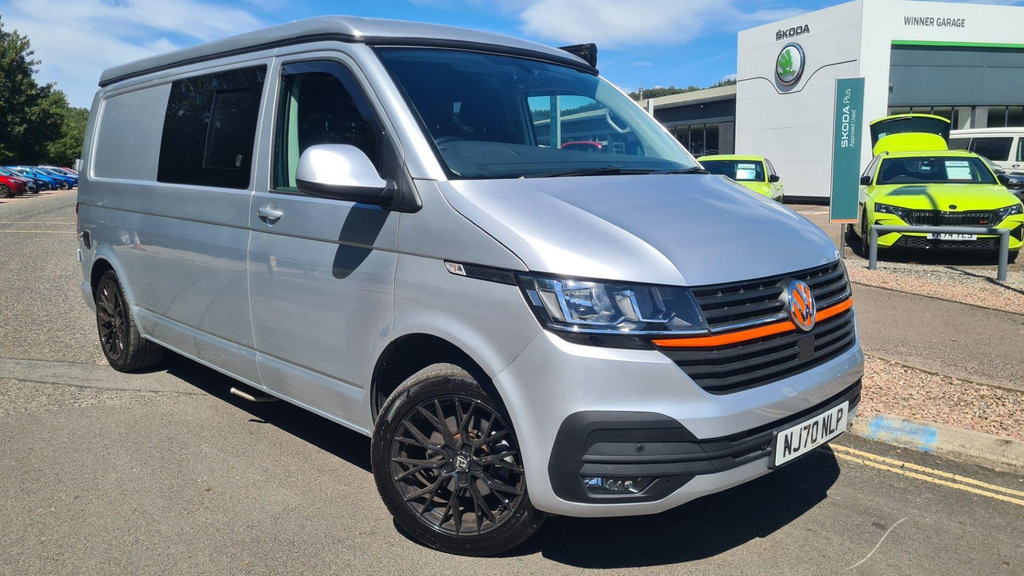 Volkswagen Transporter 2.0 Tdi T28 Highline Fwd Lwb High Roof Euro 6 Ss Silver