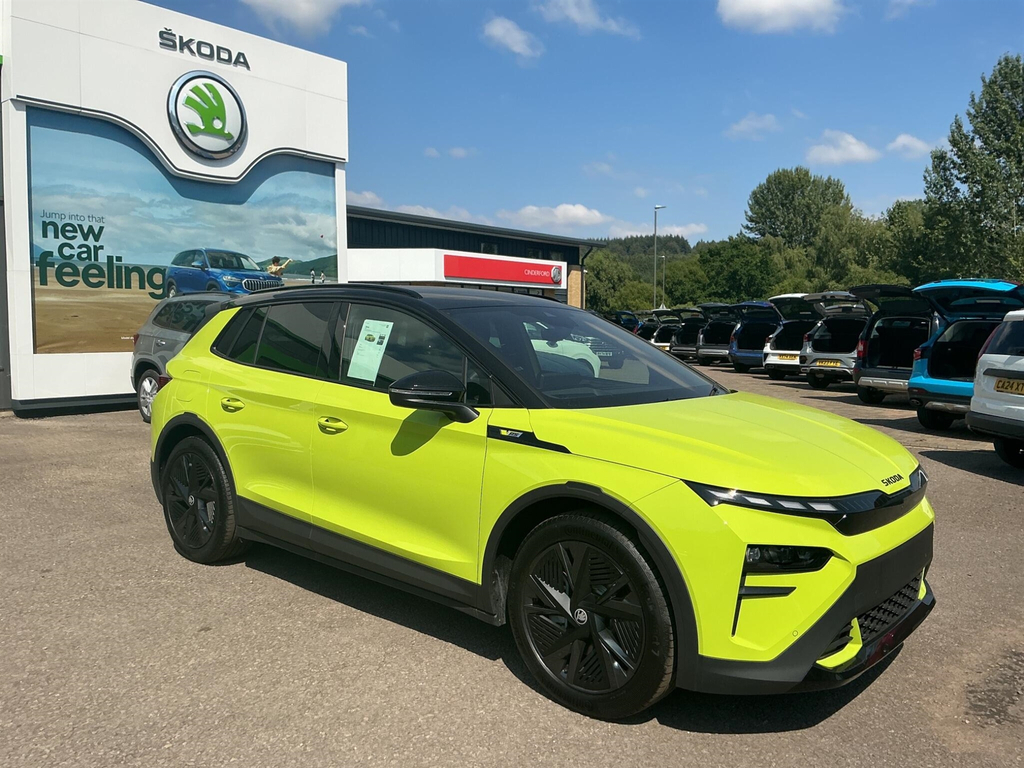 Skoda Elroq 84Kwh Vrs 4Wd Green