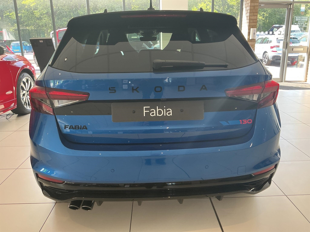 Skoda Fabia Hatchback Blue #3