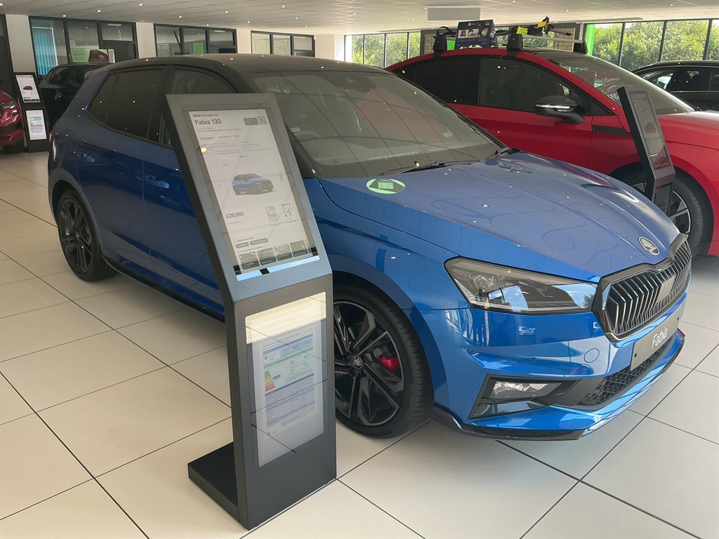 Skoda Fabia Hatchback Blue #2