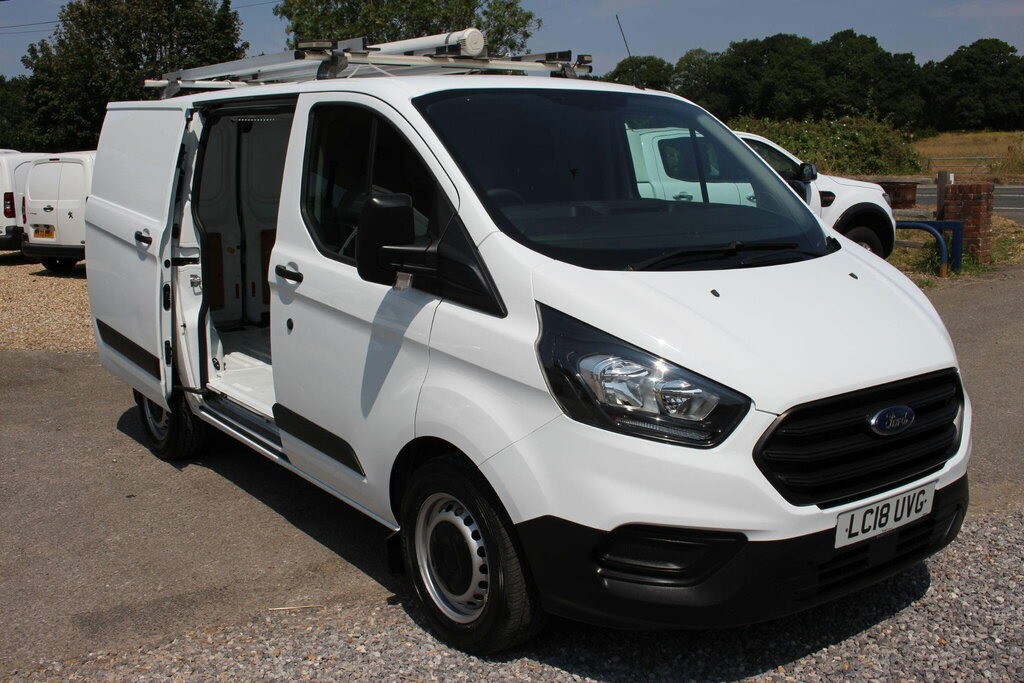 Ford Transit Custom 2.0 320 Ecoblue L1 H1 Euro 6 White #2