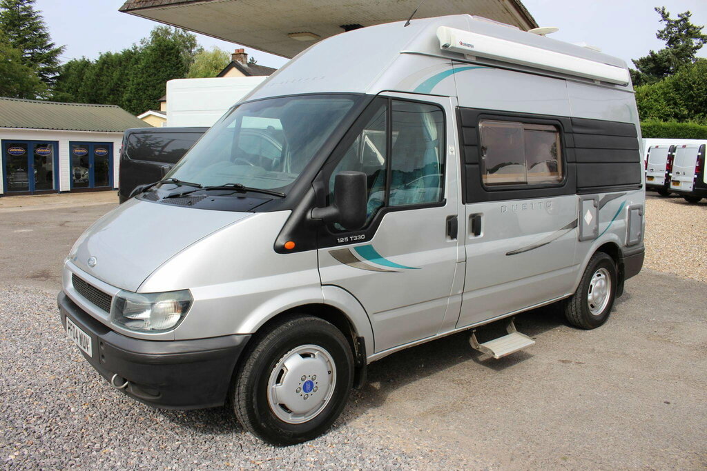Ford Transit Custom 2.4 Duetto Camper Silver