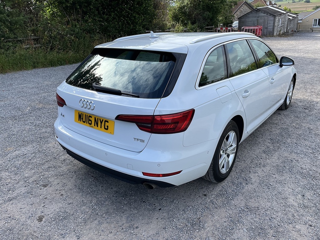Audi A4 Avant Avant Tfsi Sport White #3