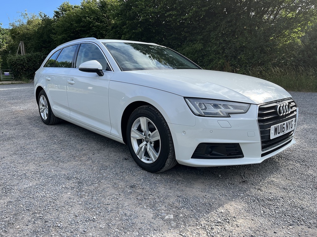 Audi A4 Avant Estate 2.0 Tdi S Line S Tronic Euro 6 Ss 2 White #9