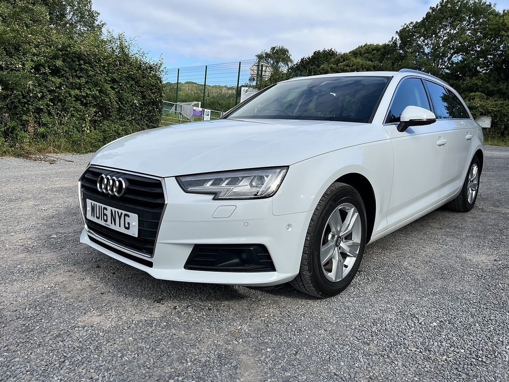 Audi A4 Avant Estate 2.0 Tdi S Line S Tronic Euro 6 Ss 2 White #7