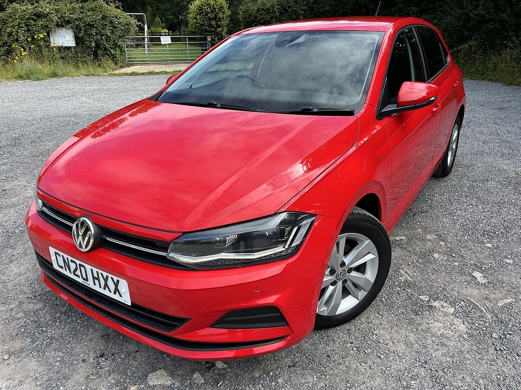 Volkswagen Polo Se Tsi Dsg Red