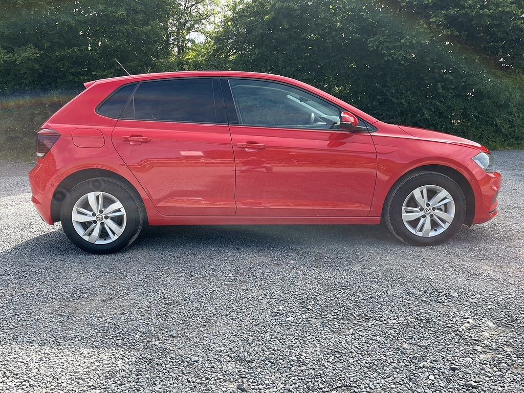 Volkswagen Polo Se Tsi Dsg Red #2
