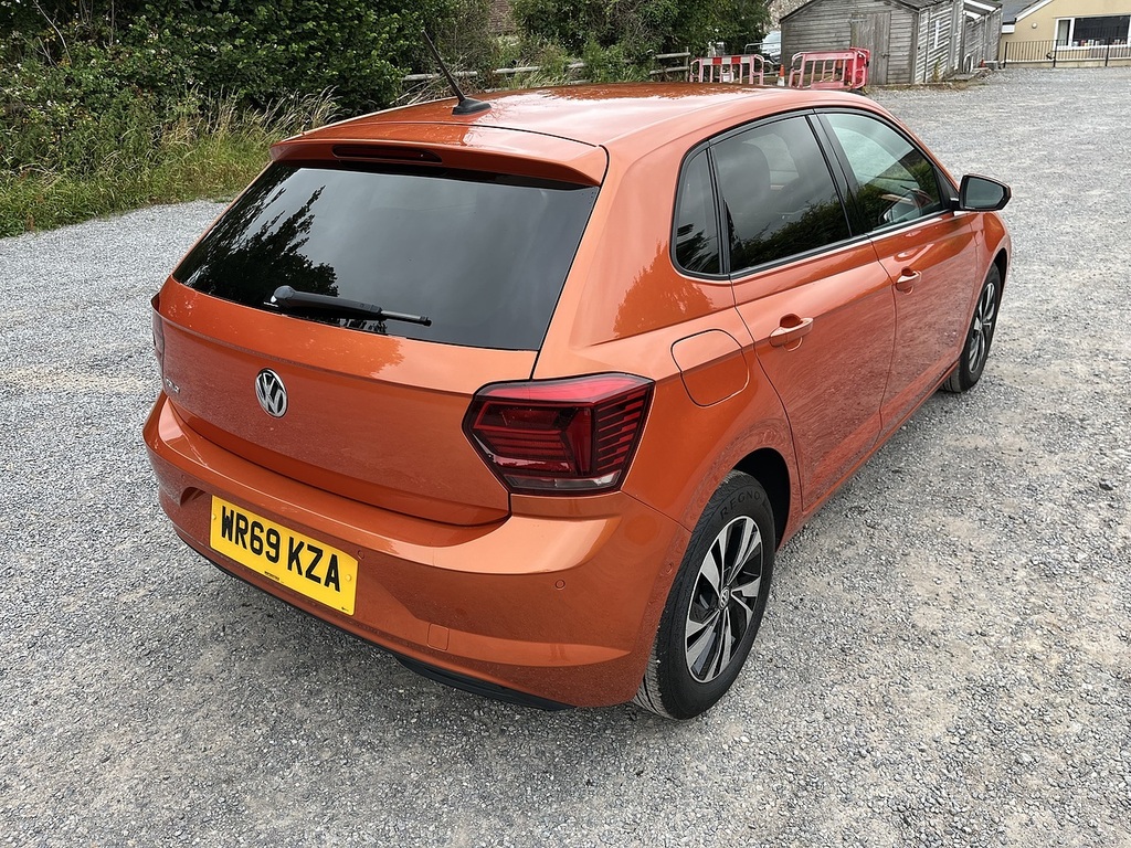 Volkswagen Polo Se Tsi Dsg Orange #3