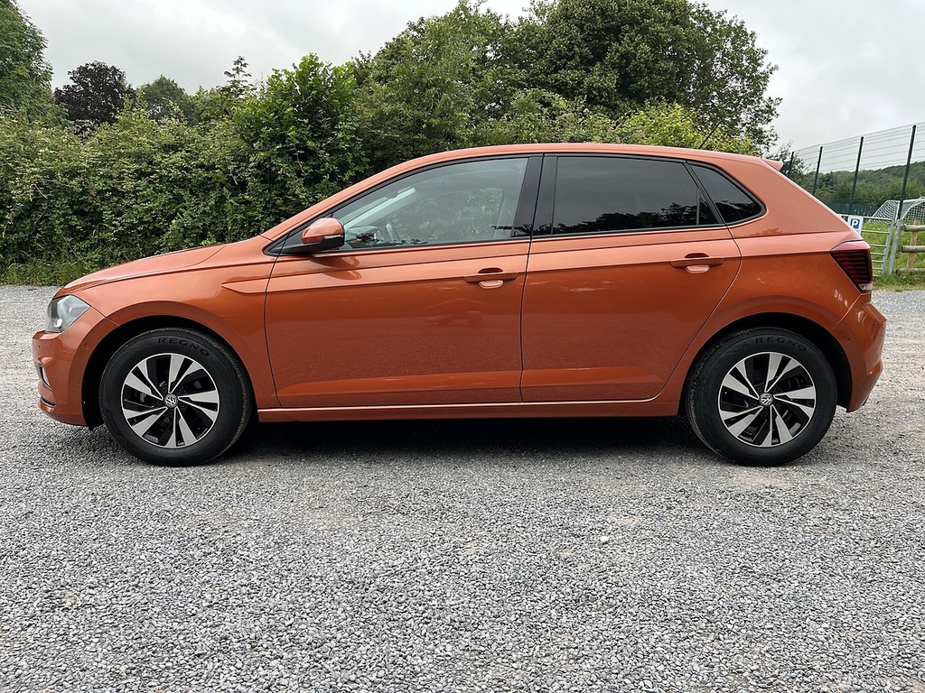 Volkswagen Polo Se Tsi Dsg Orange #6