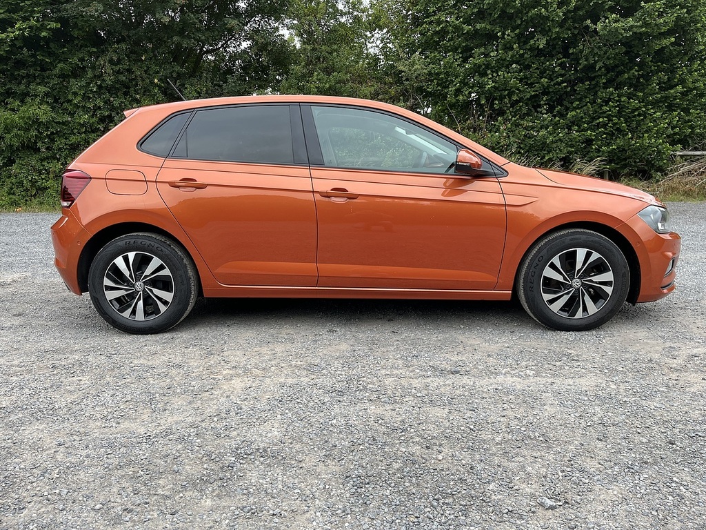 Volkswagen Polo Se Tsi Dsg Orange #2