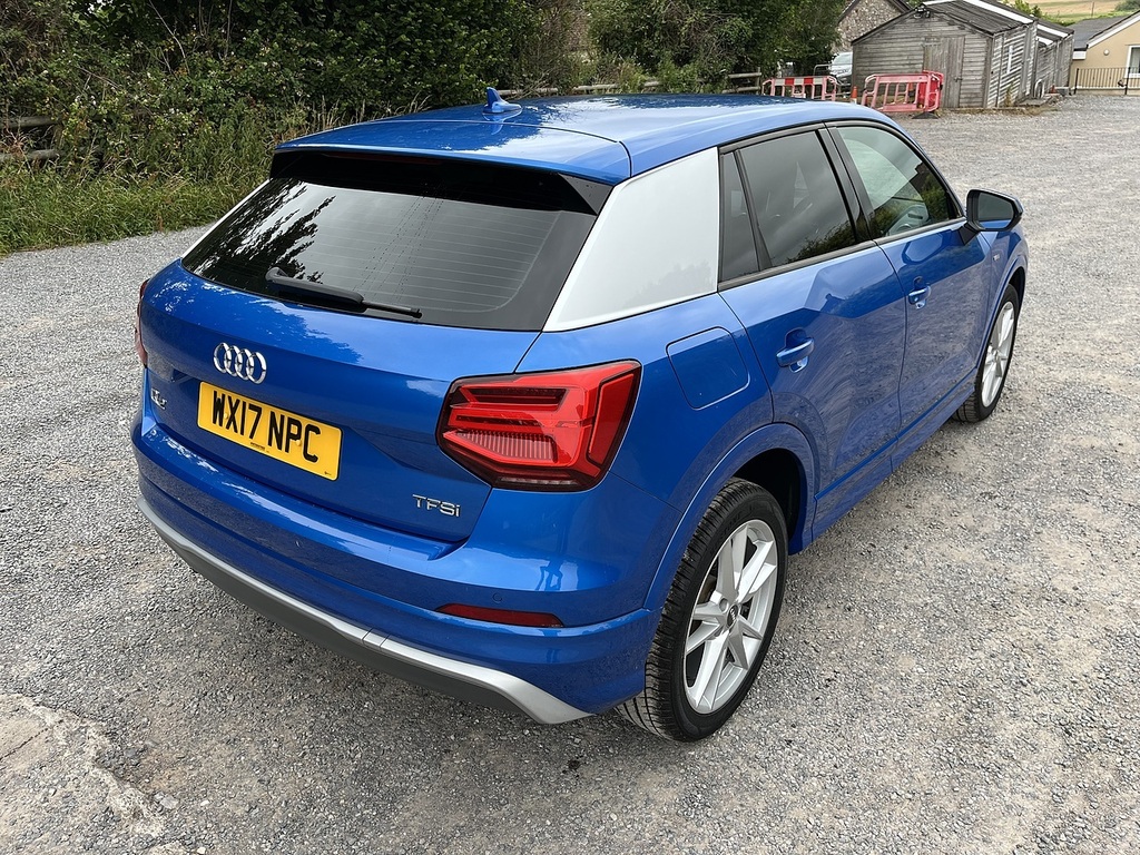 Audi Q2 Tfsi S Line Edition 1 Blue #3