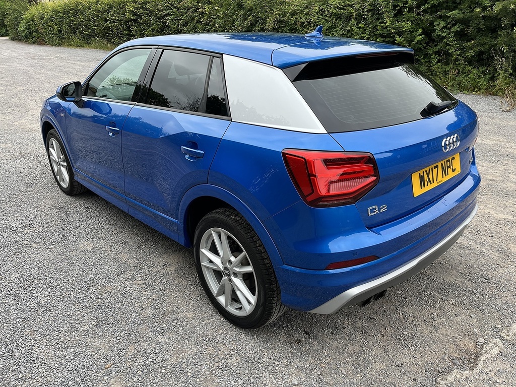 Audi Q2 Tfsi S Line Edition 1 Blue #5
