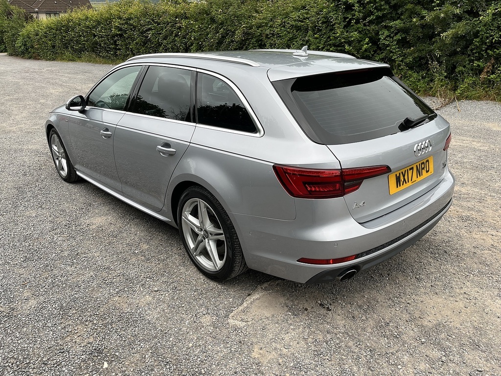 Audi A4 Avant Avant Tfsi Quattro S Line Silver #5