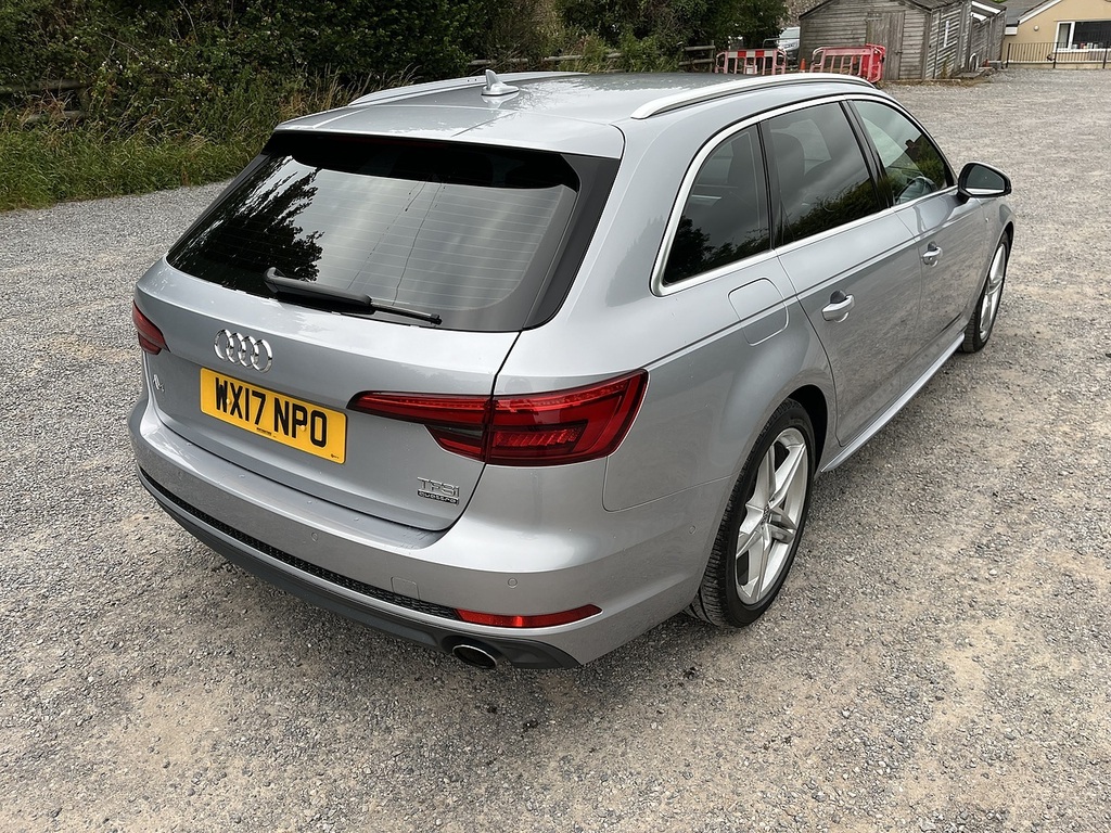 Audi A4 Avant Avant Tfsi Quattro S Line Silver #3