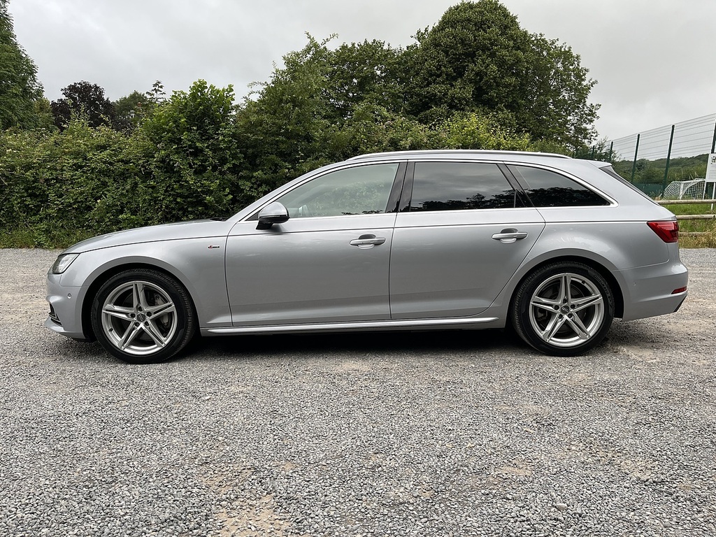 Audi A4 Avant Avant Tfsi Quattro S Line Silver #6
