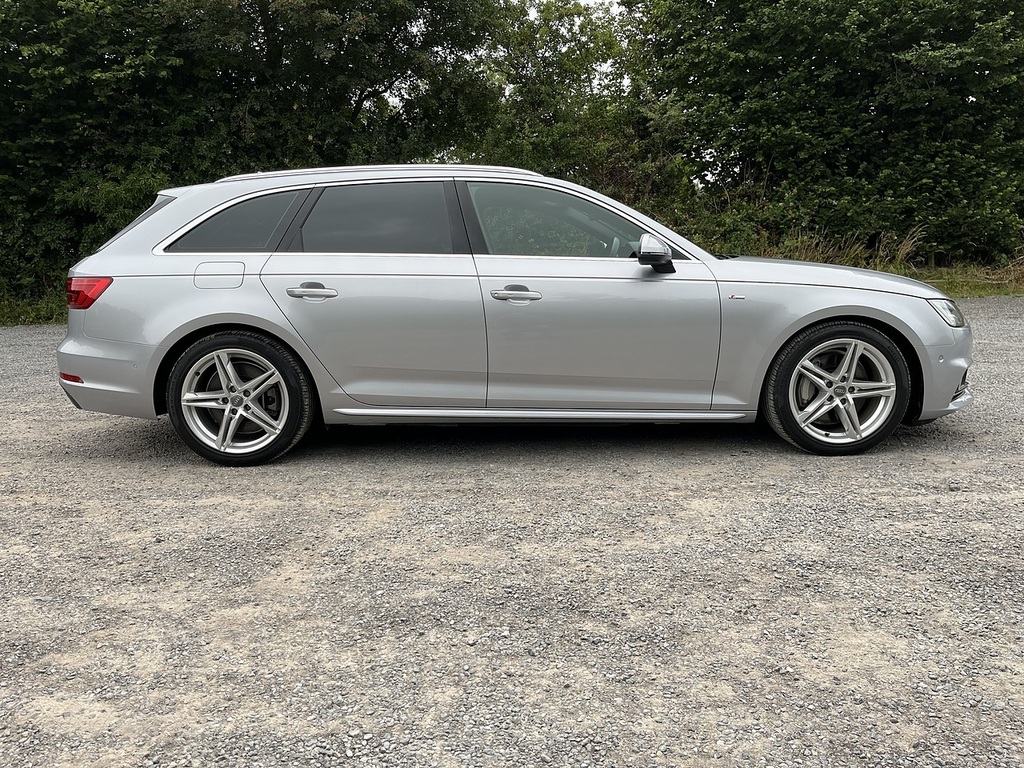 Audi A4 Avant Avant Tfsi Quattro S Line Silver #2
