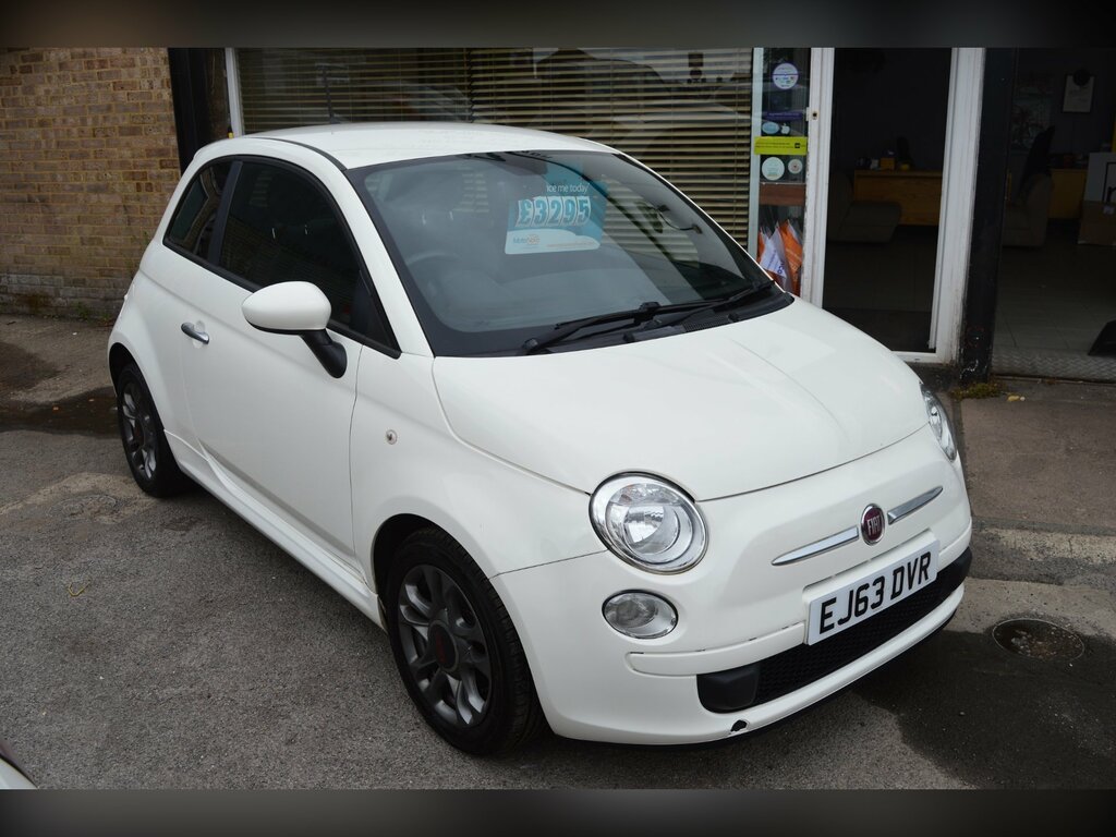 Fiat 500 1.2 S Hatchback Euro 5 Ss 69 White