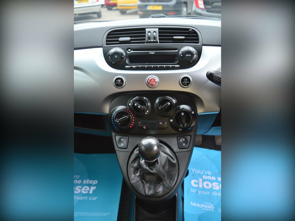 Fiat 500 1.2 Pop Hatchback Euro 4 69 Bhp Blue #12