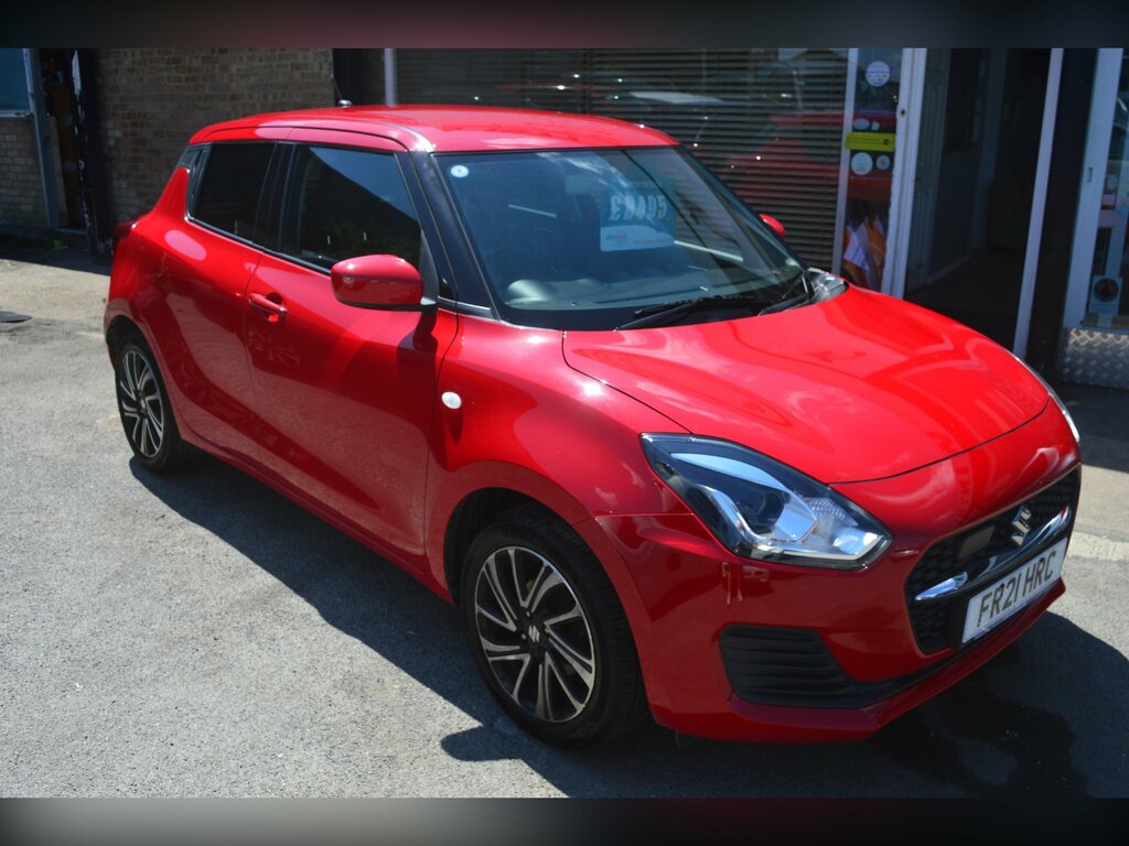 Suzuki Swift 1.2 Dualjet Mhev Sz-l Hatchback Hybrid Red