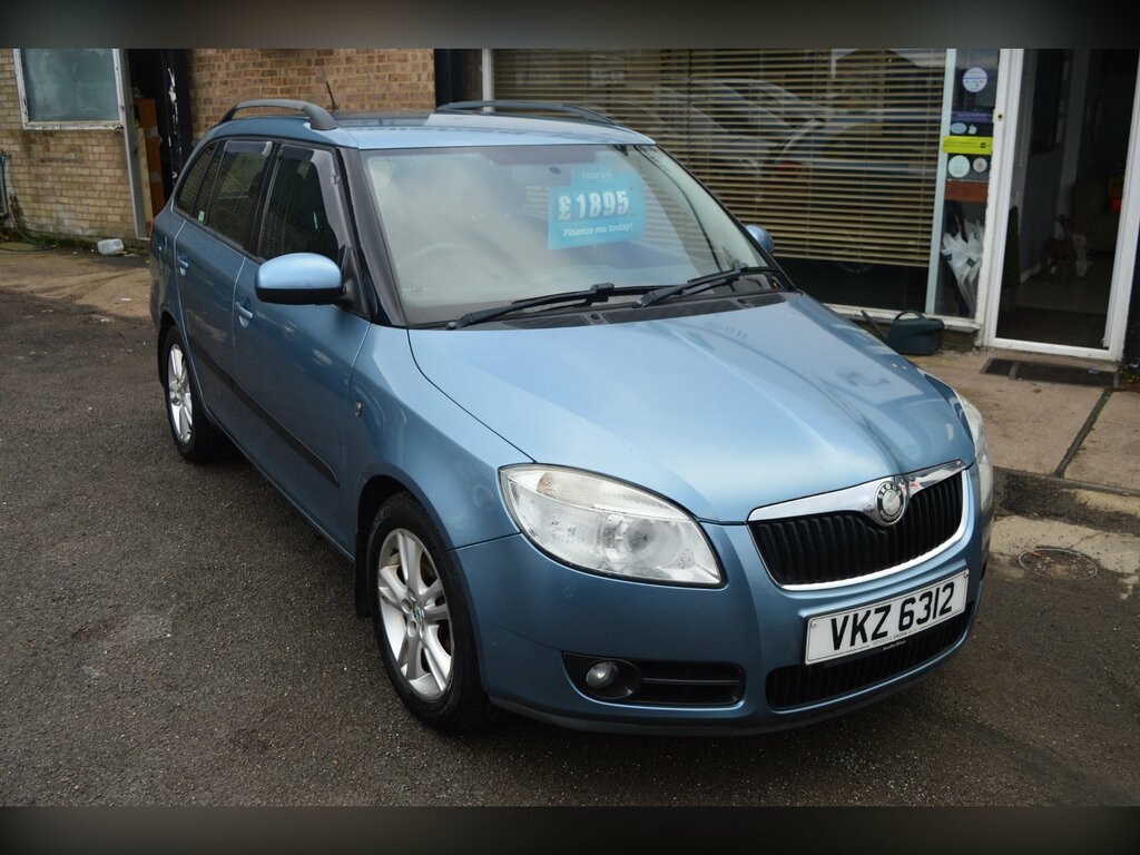 Skoda Fabia 1.9 Tdi Pure Drive 3 Estate 129 Grey
