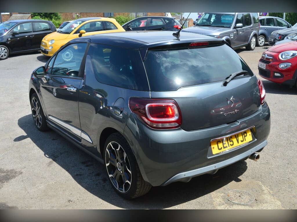 Citroen DS3 1.2 Puretech Dstyle Plus Hatchback Manu Grey #4