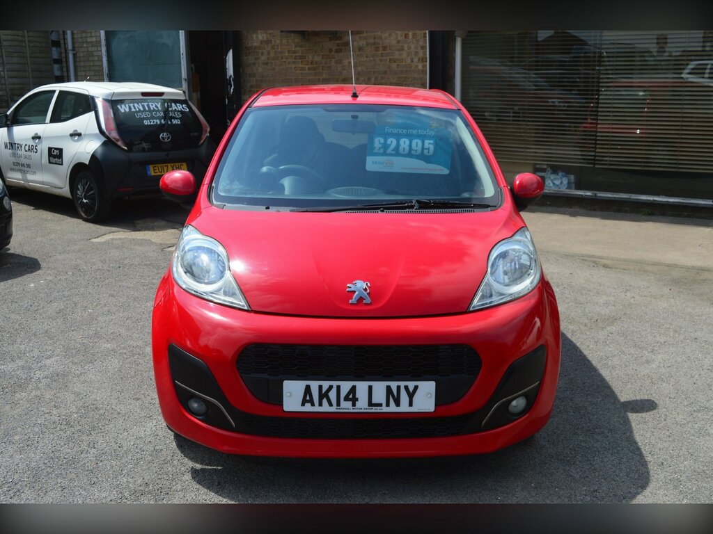 Peugeot 107 1.0 12V Active Hatchback Euro 5 Red #2