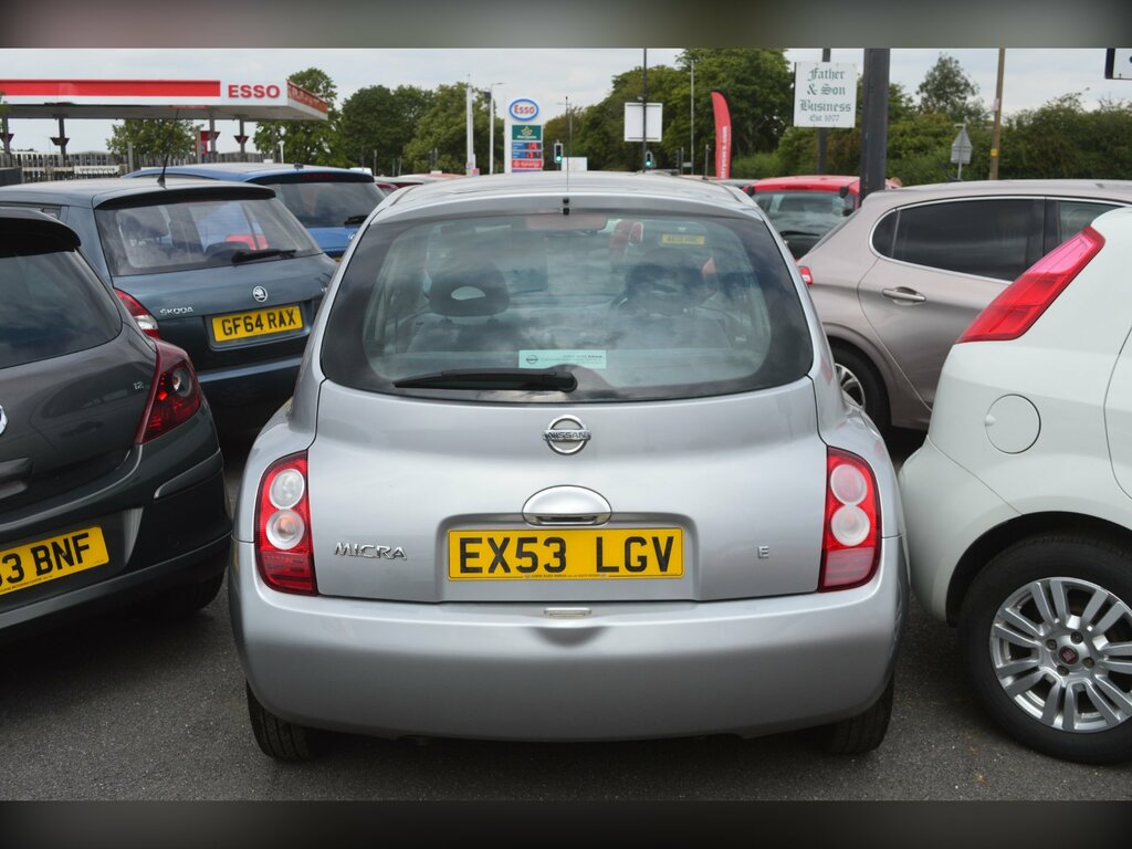 Nissan Micra 1.0 E Hatchback 141 Gkm, 64 Bh Silver #4