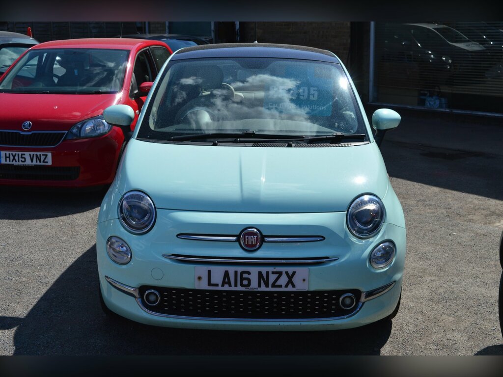 Fiat 500 1.2 Lounge 69 Bhp White #2