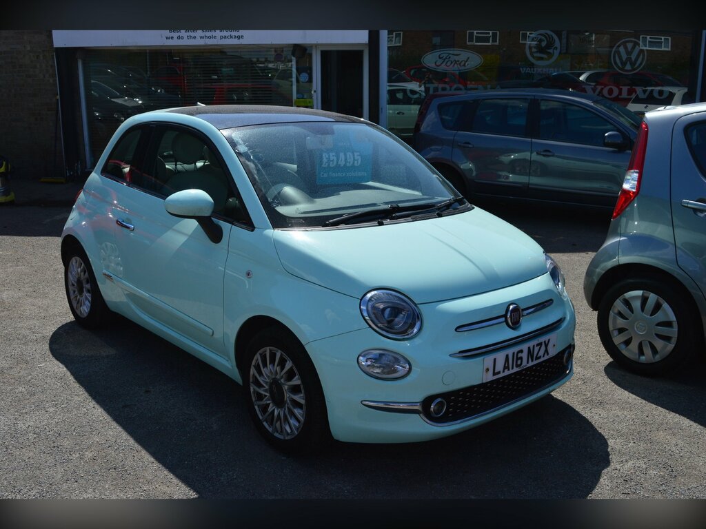 Fiat 500 1.2 Lounge 69 Bhp White #1