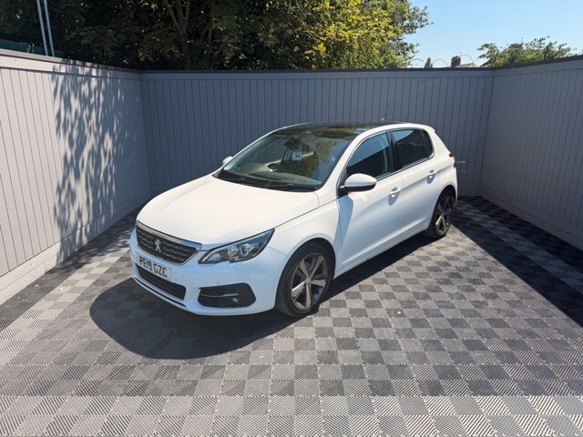 Peugeot 308 1.2 Puretech Gpf Allure Hatchback Manua White #2