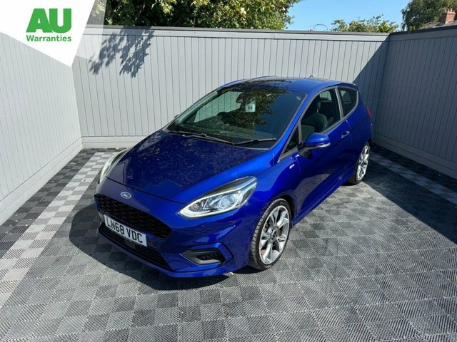 Ford Fiesta 1.0T Ecoboost St-line Hatchback Blue